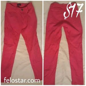 girl place jeggings pink jeans size 10 stretch